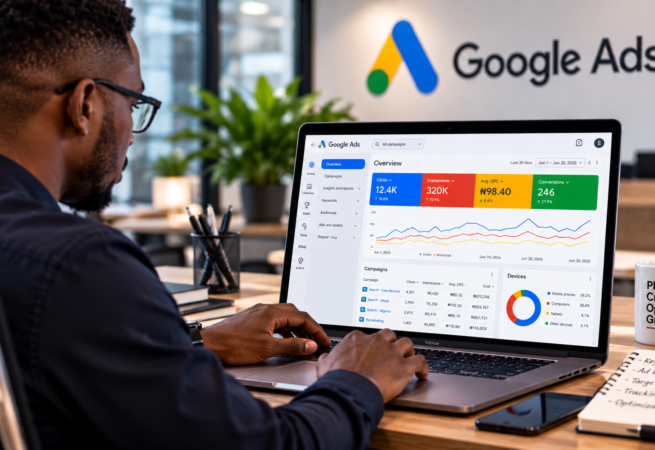 We help businesses in Nigeria reach potential customers through targeted Google Ads campaigns. From campaign setup and keyword research to budget management and performance tracking, we help you make informed advertising decisions.
