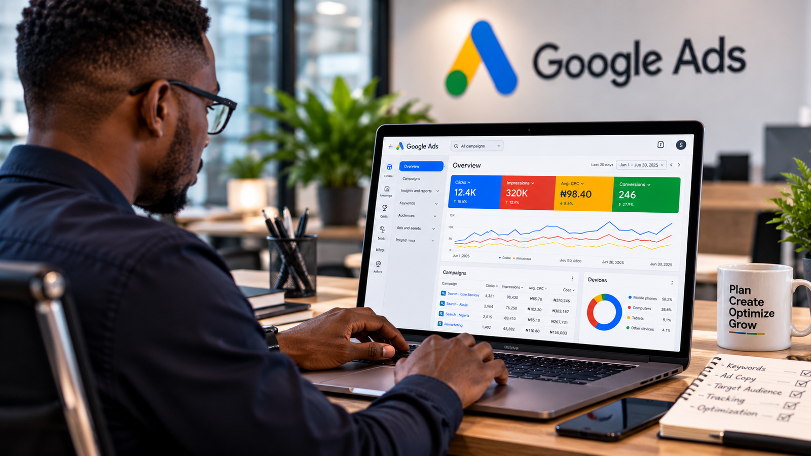 We help businesses in Nigeria reach potential customers through targeted Google Ads campaigns. From campaign setup and keyword research to budget management and performance tracking, we help you make informed advertising decisions.