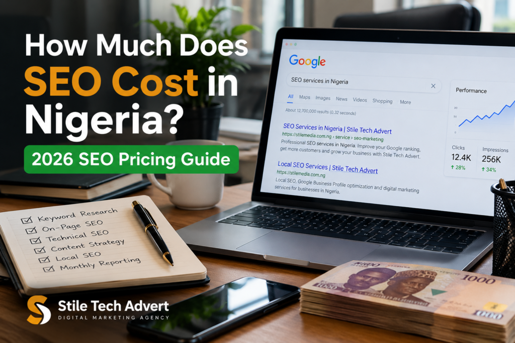 SEO cost in Nigeria 2026 pricing guide