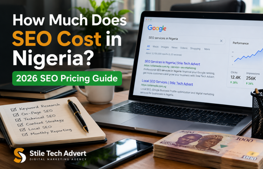 SEO cost in Nigeria 2026 pricing guide
